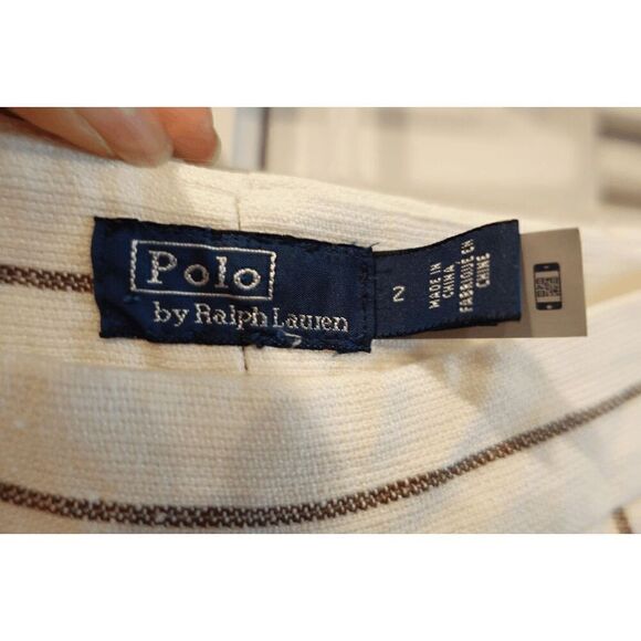 Polo Ralph Lauren Striped Linen Jacquard Straight Pant - Picture 5 of 12